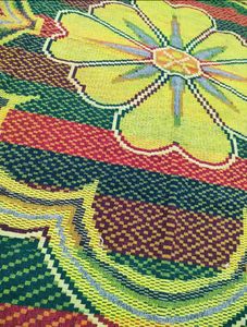 Vintage Style Floral Tapestry