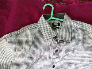 LessUsed MaxBrand LavendarStriped FullSleeves Shir