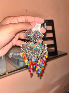 Colorful Statement Earrings