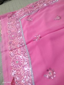 Pink Saree