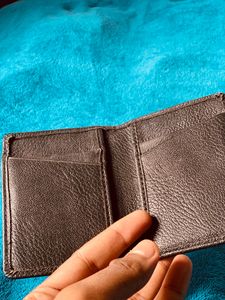 Leather Hide &amp; Seek Men And Women Purse