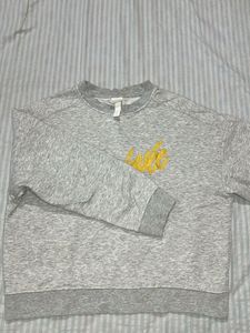 Cozy Grey Sweatshirt