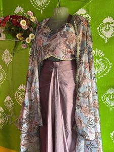 Wedding Trendy Saree Type Lehnga
