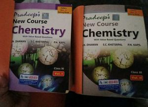 Pradeep's Chemistry Class XI Volume 1 &amp; 2 - 4 book