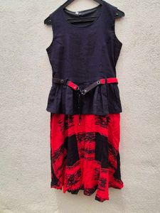 ✨ Black &amp; Red Stylish Dress ✨