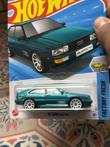 HOT WHEELS 87 AUDI QUATTRO METALLIC BLUE IMPORTED