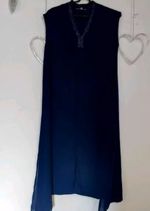 Navy Sleeveless Dress