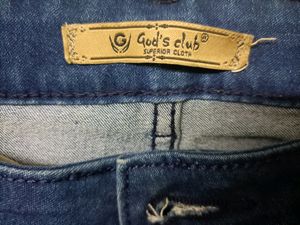 Blue denim Jeans