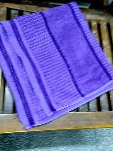 Deep Purple Soft Absorbent Cotton Towel