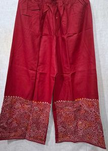 New Kantha Stitched Plazzo