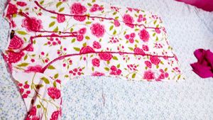 Floral Print Kurta