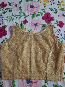 Golden Embellished Blouse
