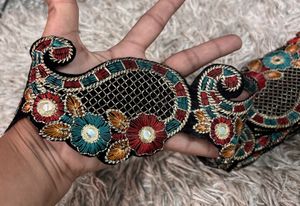 Embroidered Trim Lace For Dress 10 Metters