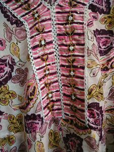Floral A Line 3 Piece Kurta Sets M-XXL Sizes