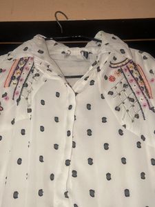 Vintage Polka Dot Maxi Dress