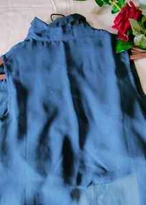 Beautiful Shirt With Shrug..!!
