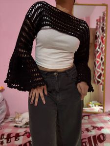 Bell Sleeves Shrug