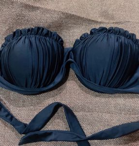 Black Bandeau Bikini Top