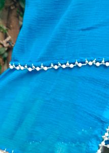 Sky colour dupatta