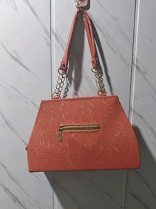 Jimmy Choo Embellished Red Bag