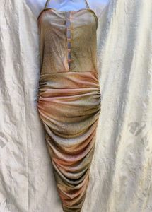 DAMN GORGEOUS RUCHED LONG BODYCON
