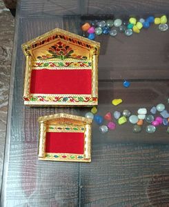 krishna ji bed .... singhasan # combo of 2