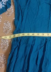 Blue Long Kurta For Women