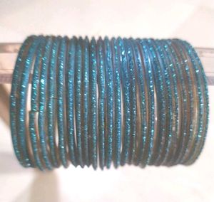 Sparkling Blue Bangles