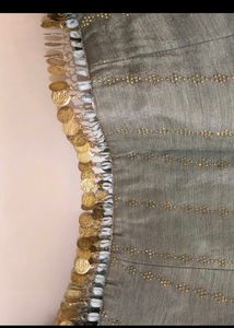 lehnga choli with shrug