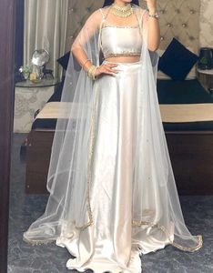 Elegant White Lehenga Choli Set