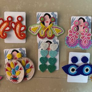 Handmade Beaded Earrings