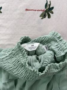 H&amp;M Tiered Ruffle Mini Skirt