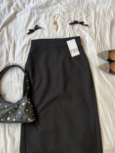 Zara Long Skirt With Tag