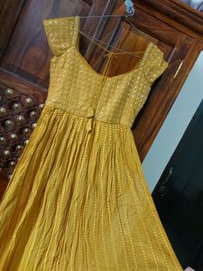 Pastel Yellow Naira Cut Suit(weared Pics)