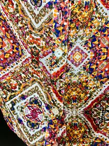 Globus elegant multicoloured print buttoned top