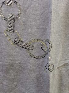 Graphic Print Grey T-Shirt