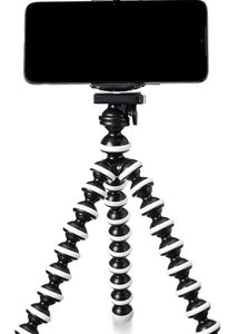 Gorilla Tripod/Mini Tripod for Mobile Phone with Phone Mount with Flexible Gorilla Stand for DSLR, Action Cameras, Ring Lights, Panel Reflectors, Umbrellas, and Flashlights (13 Inch)