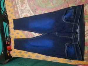 Dark Blue Denim Jeans