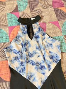 Floral Halter Dress