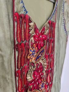 Rust Colour Kurta Set