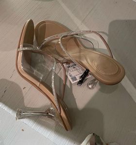 ZARA OPEN TOE HEELS