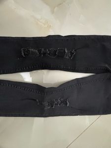 Ripped Black Jeans