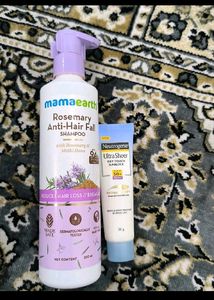 Sunscreen And Shampoo