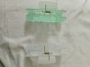 Korean Transparent Frosted Clutcher Hair Claw Clip
