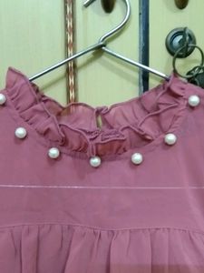Nude Pink Pearl Top💖💗