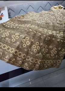 Golden Lehanga Choli