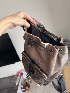 Aldo backpack with logo pattern