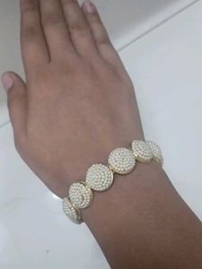 3 Watches+ 1 Pearl Embellished Bangle
