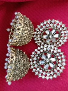 Combo Of 12 Heavy Earrings