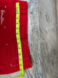 Hot Red Skirt For Girls